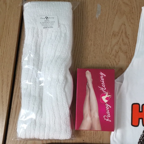 New Hooters Bundle Tank Shorts Pouch Hose Socks & Name Tag Florida Size XS - Picture 8 of 16